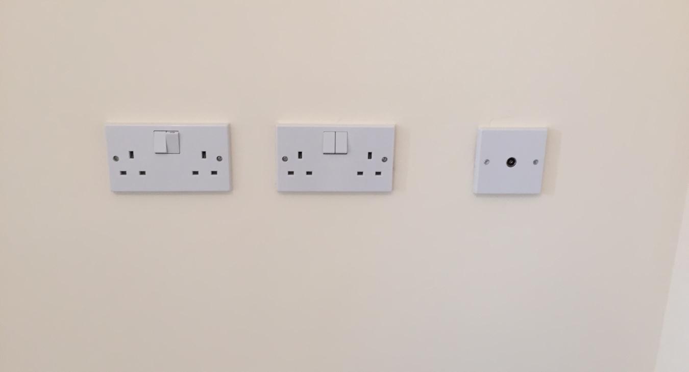Power Socket installation by Tyne Electrical Services, Colyton