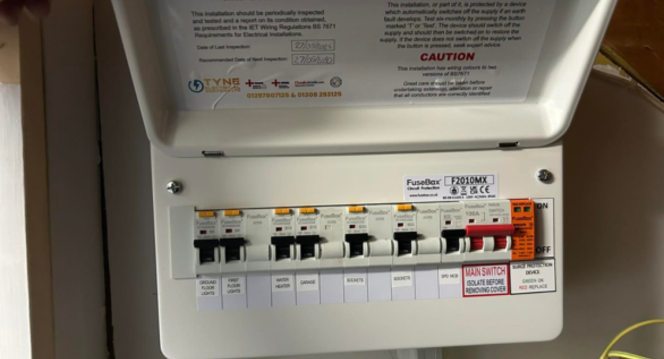 Fuse box upgrade Colyton