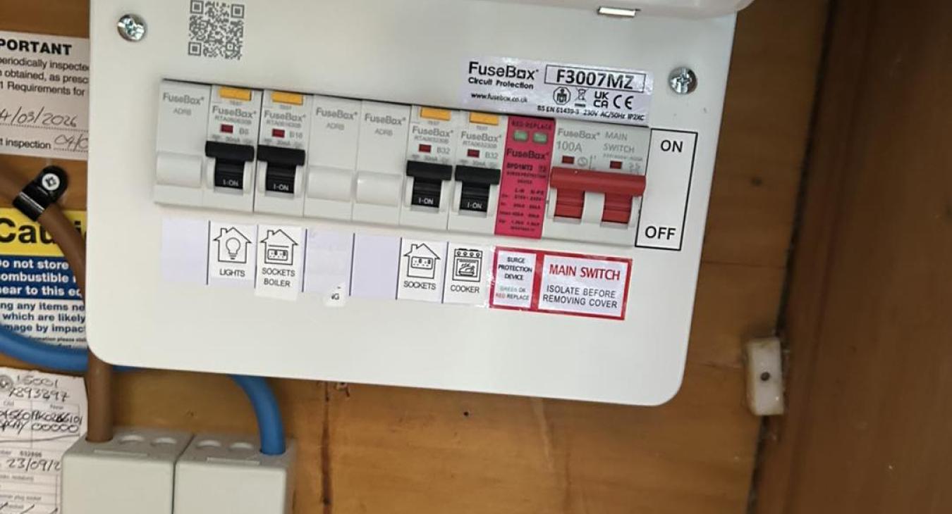 Consumer Unit Replacement – Honiton